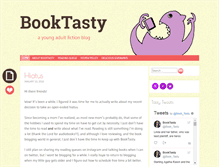 Tablet Screenshot of booktasty.net